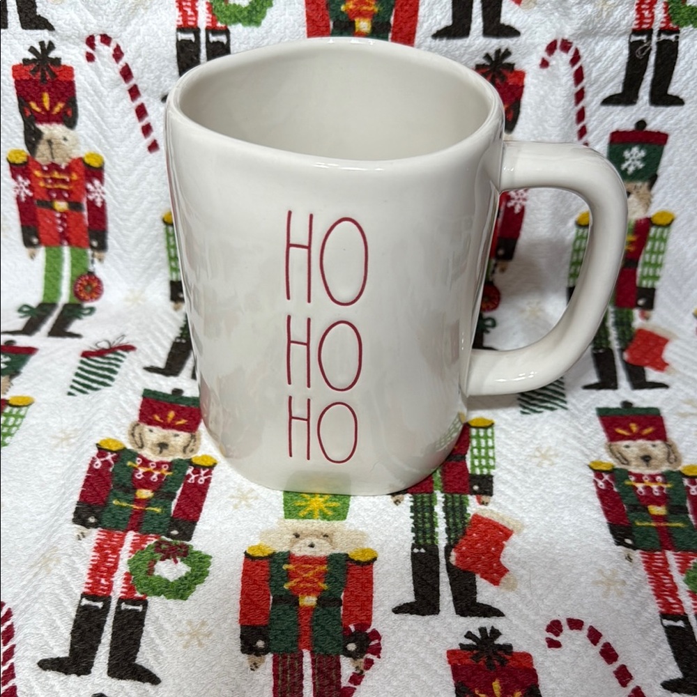 Rae Dunn HO HO HO Christmas Mug